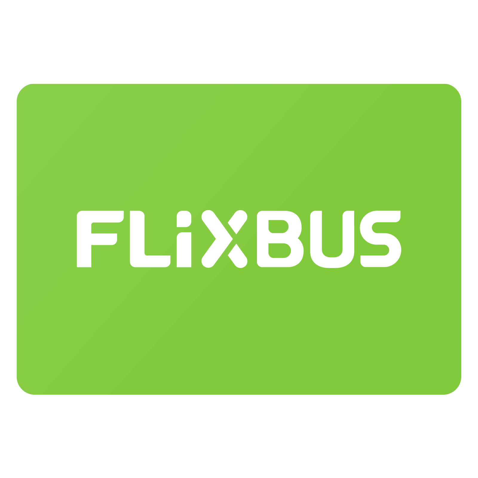 FlixBus & FlixTrain Gutscheinkarte €50 | Flixbus Gutschein | Flixbus Karte
