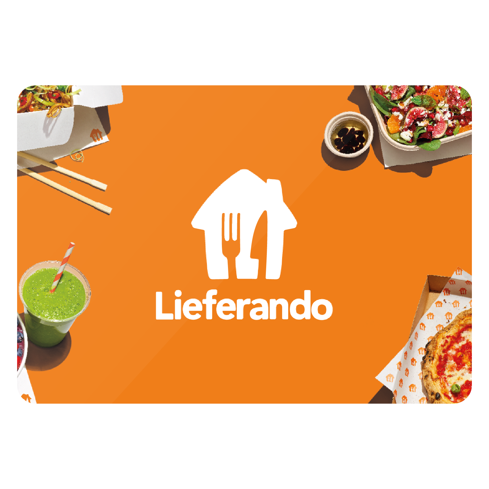€20 Lieferando Geschenkkarte | Lieferando Gutschein | Lieferando Karte
