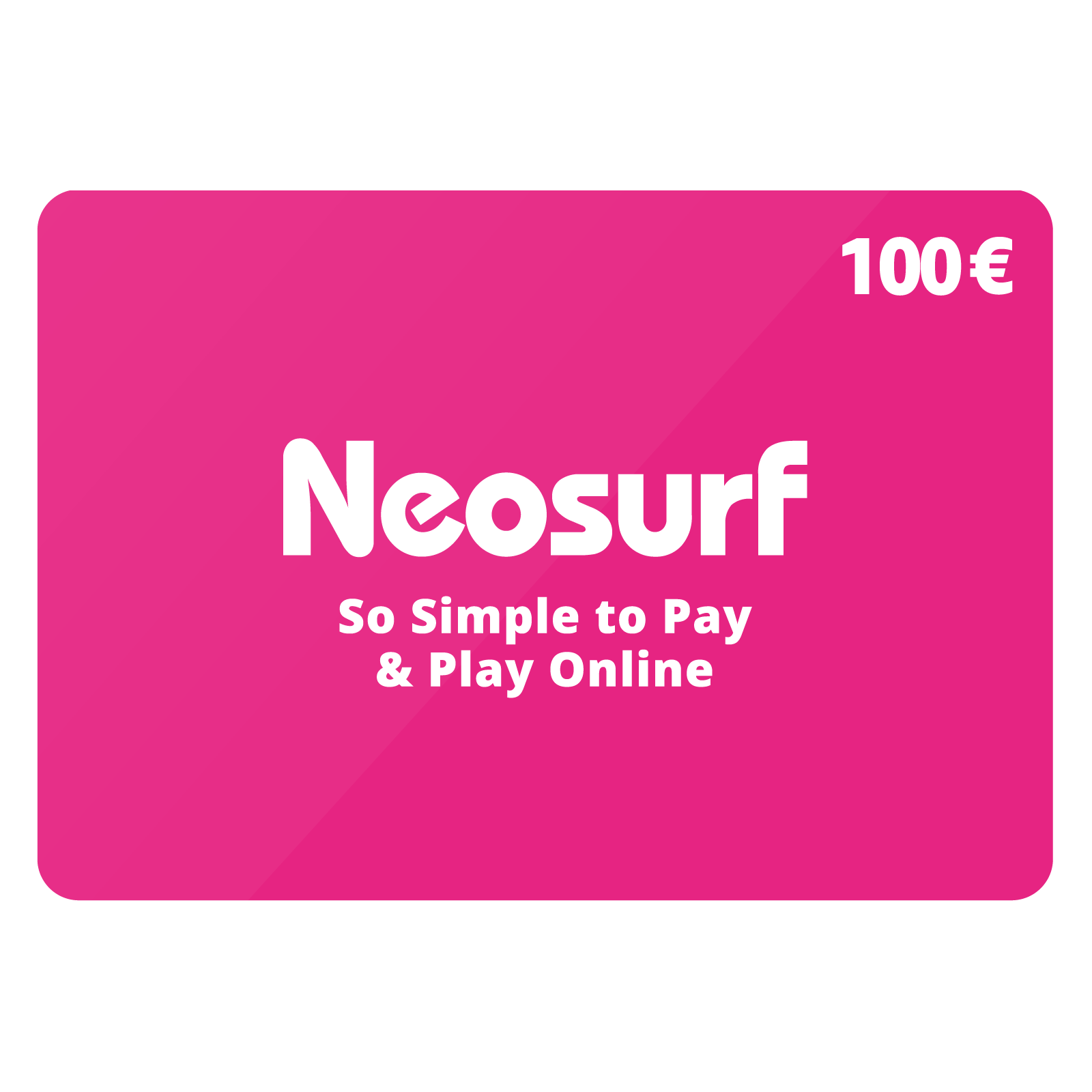 Neosurf ticket €100 | Neosurf Kopen | Neosurf Online