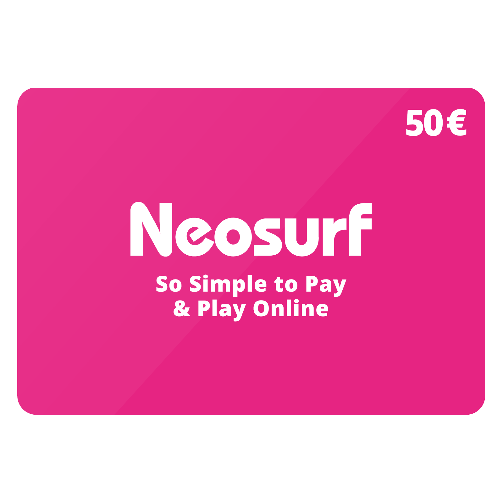 Neosurf ticket €50 | Neosurf Kopen | Neosurf Online