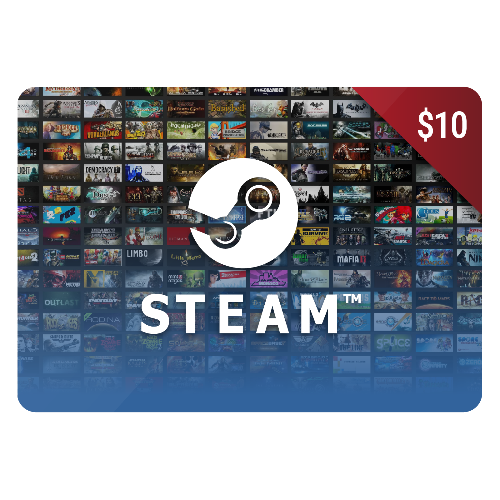 $10 Steam Karte | Steam Gutschein | Steam Guthaben Kaufen