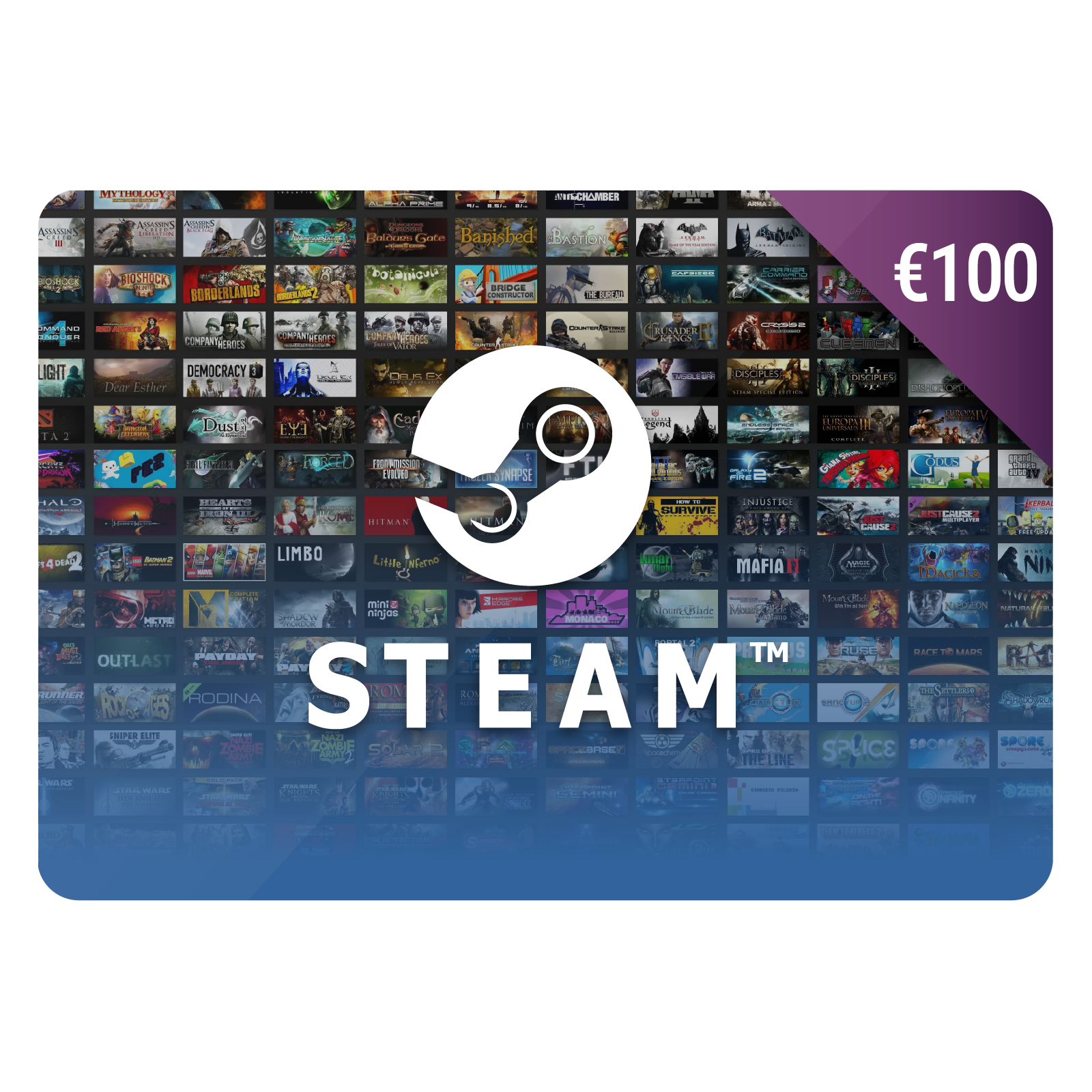 €100 Steam Karte | Steam Gutschein | Steam Guthaben Kaufen